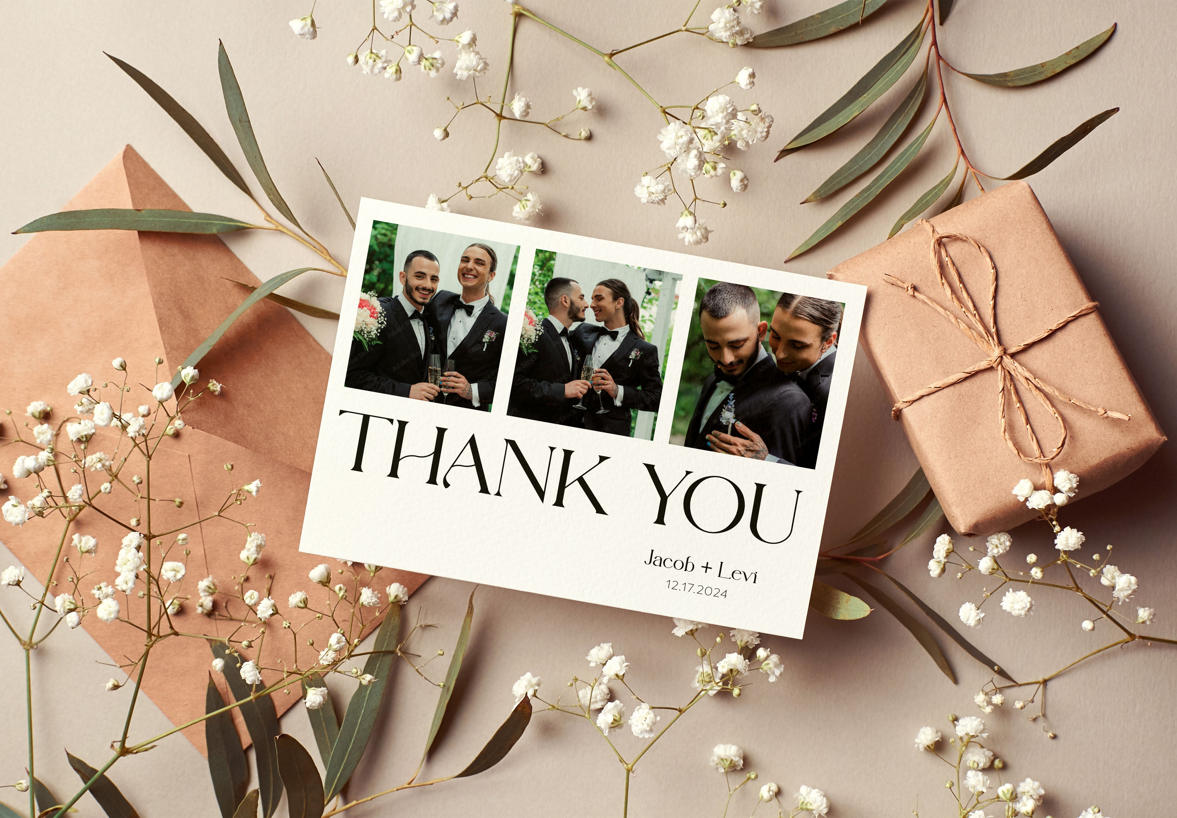 Thank you Cards For Wedding