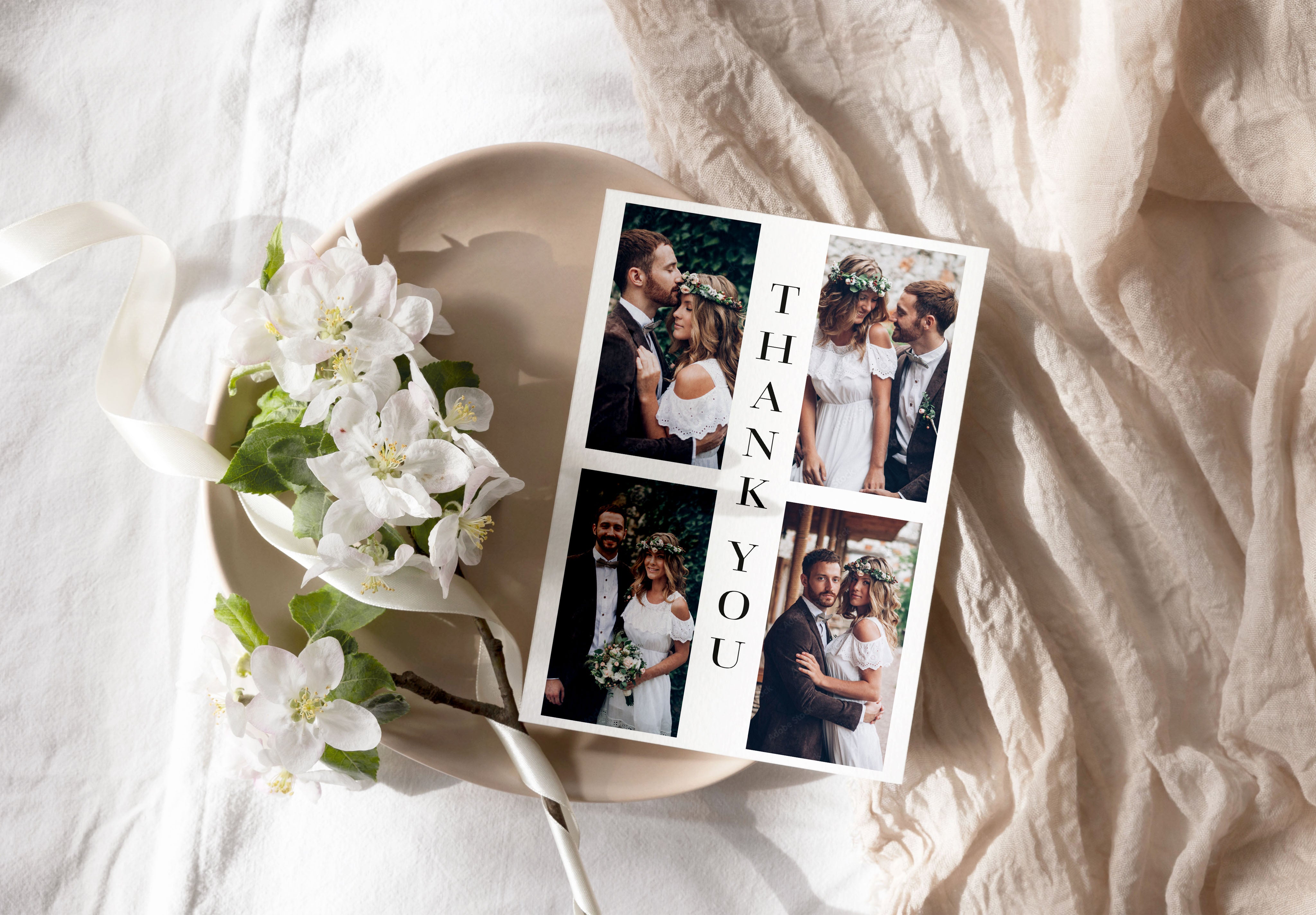 Thank you Cards For Wedding