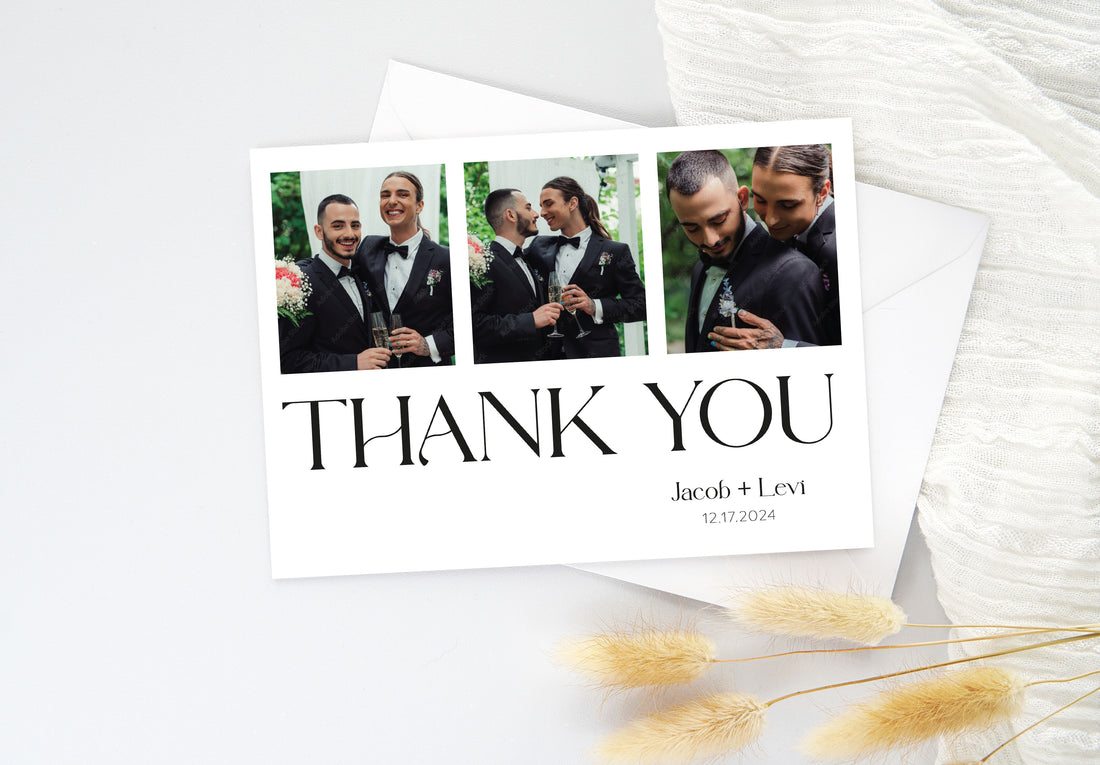 Thank you Cards For Wedding