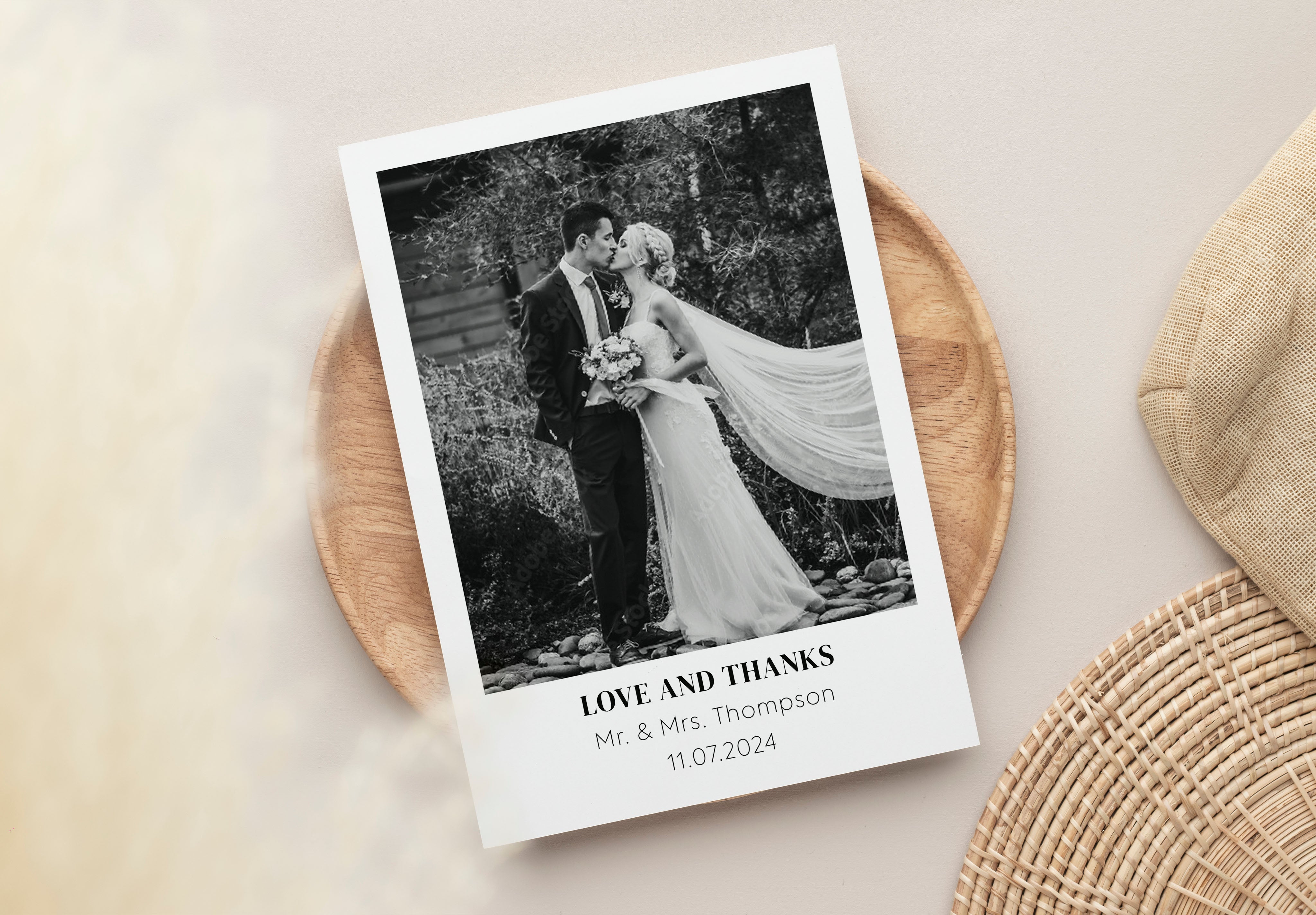 Thank you Cards For Wedding