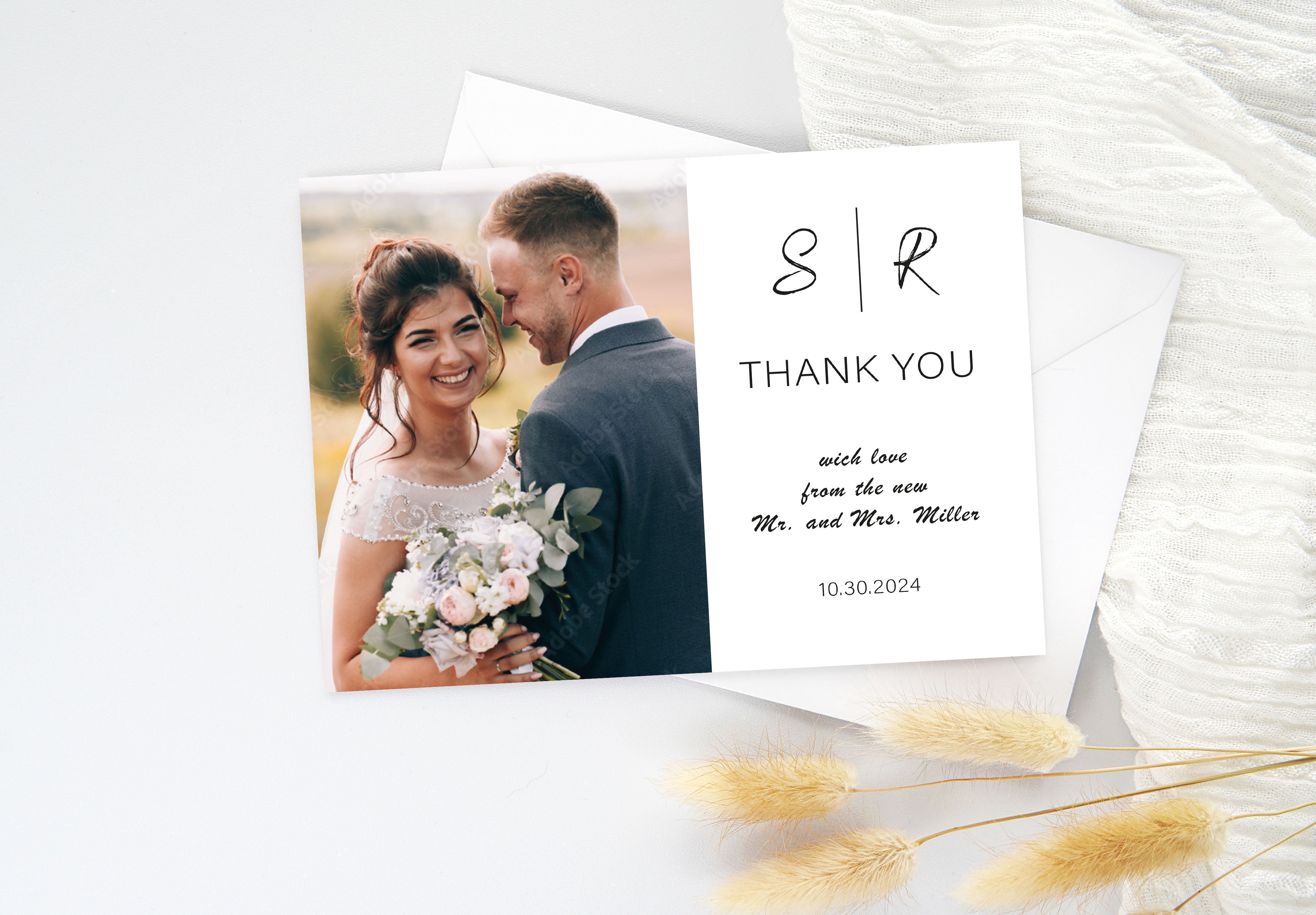 Thank you Cards For Wedding