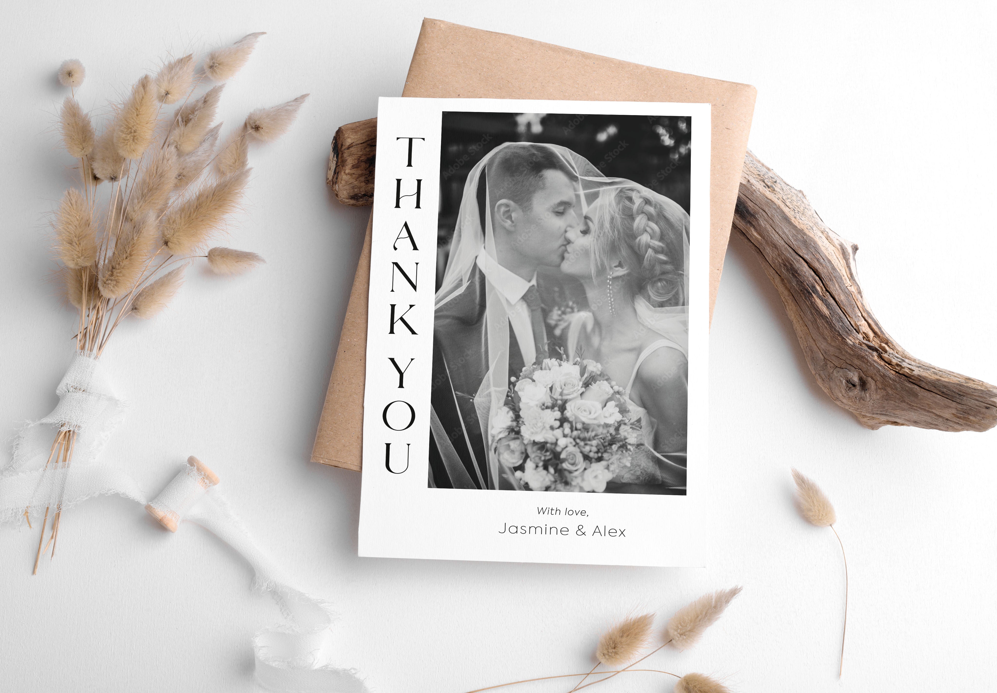 Thank you Cards For Wedding