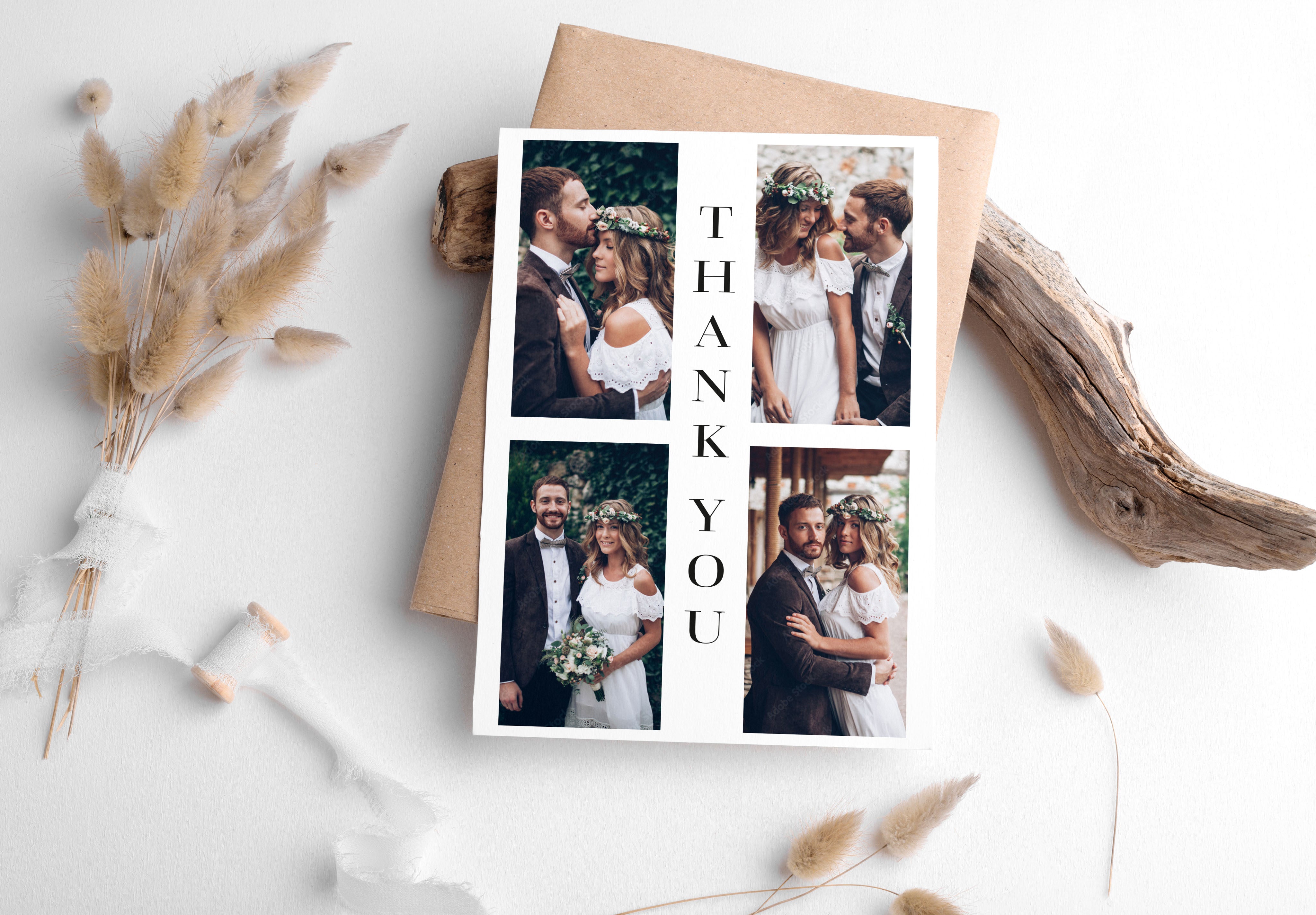 Thank you Cards For Wedding
