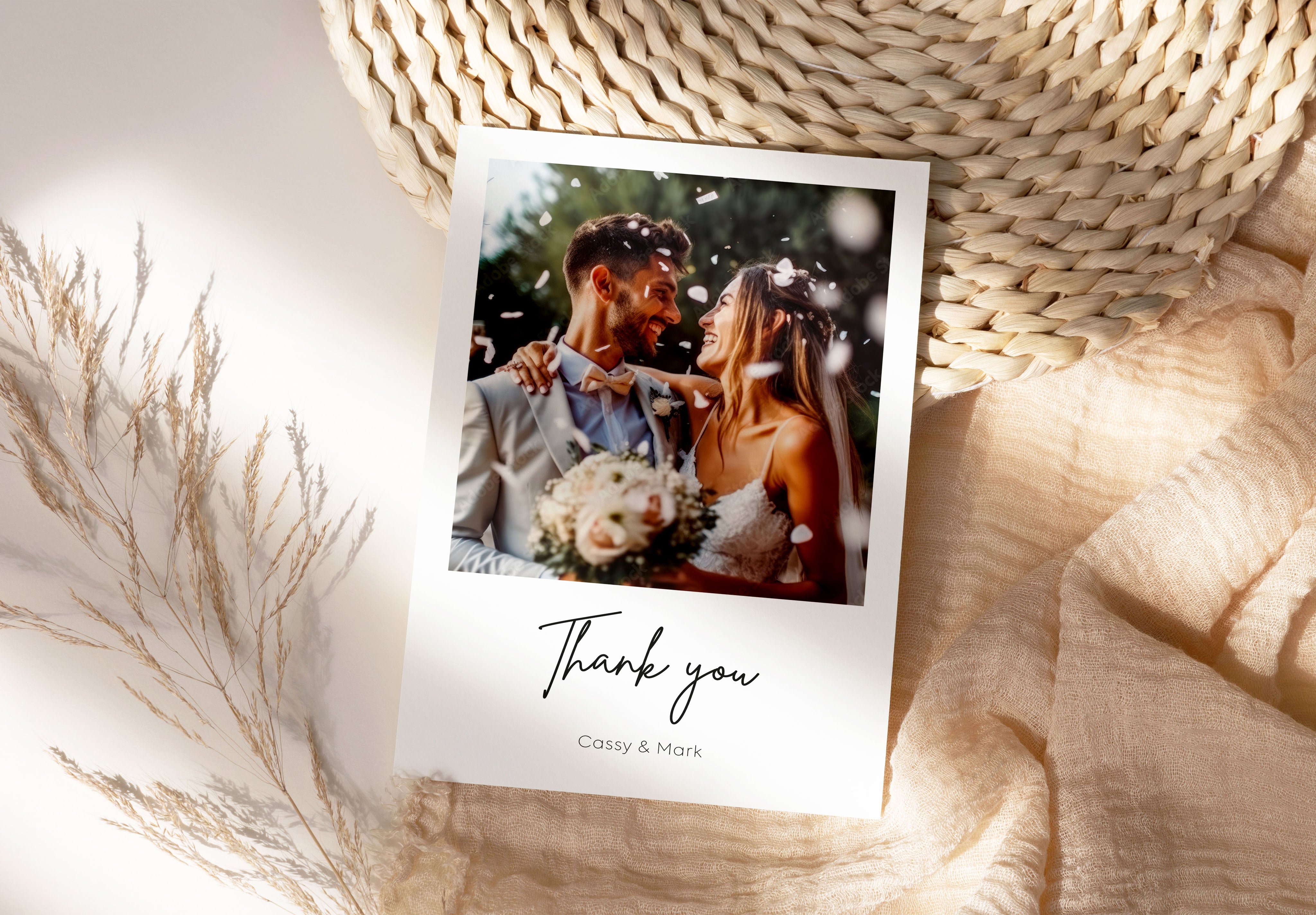 Thank you Cards For Wedding