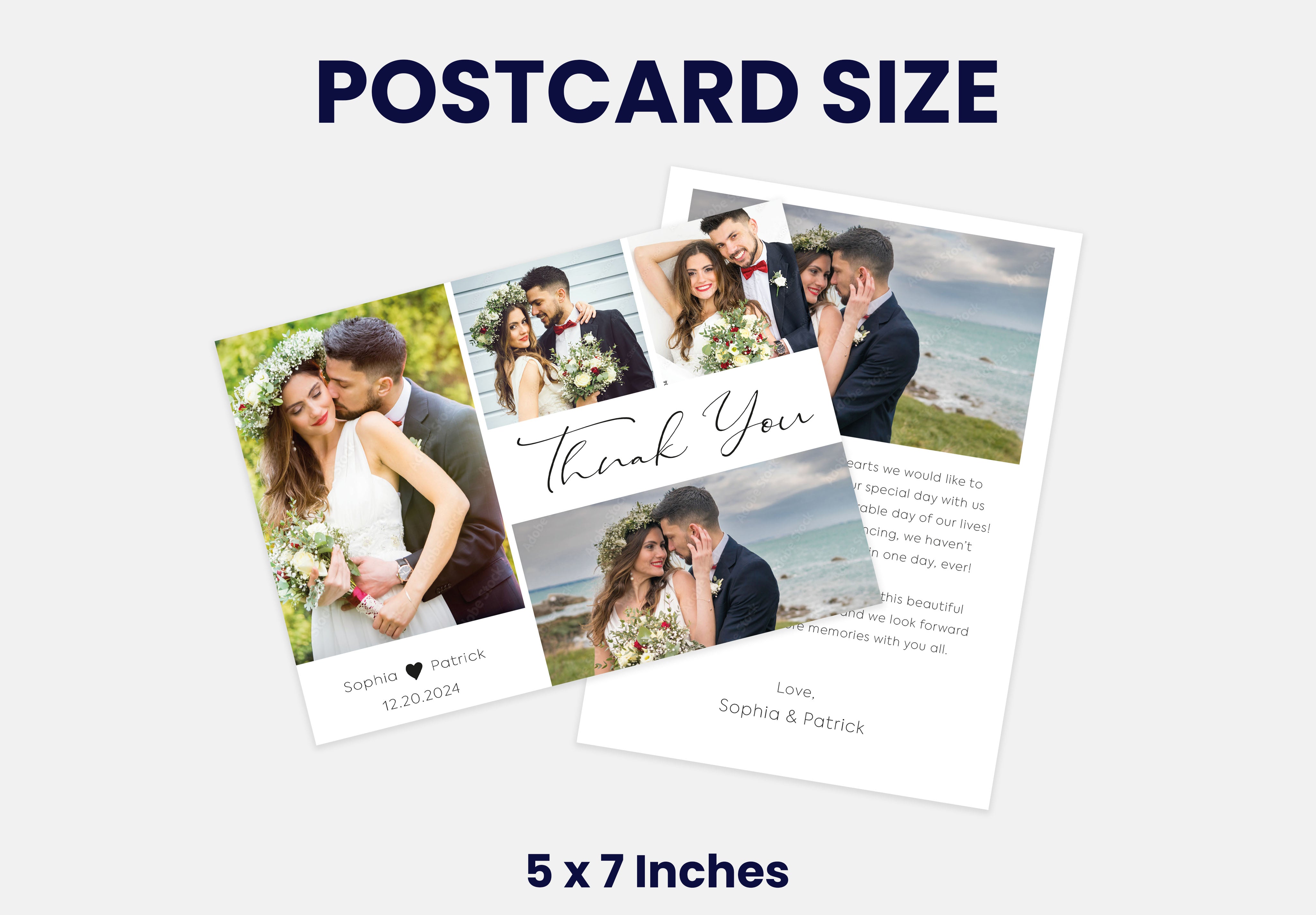 Thank you Cards For Wedding