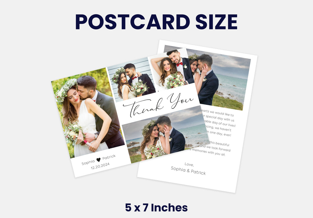 Thank you Cards For Wedding
