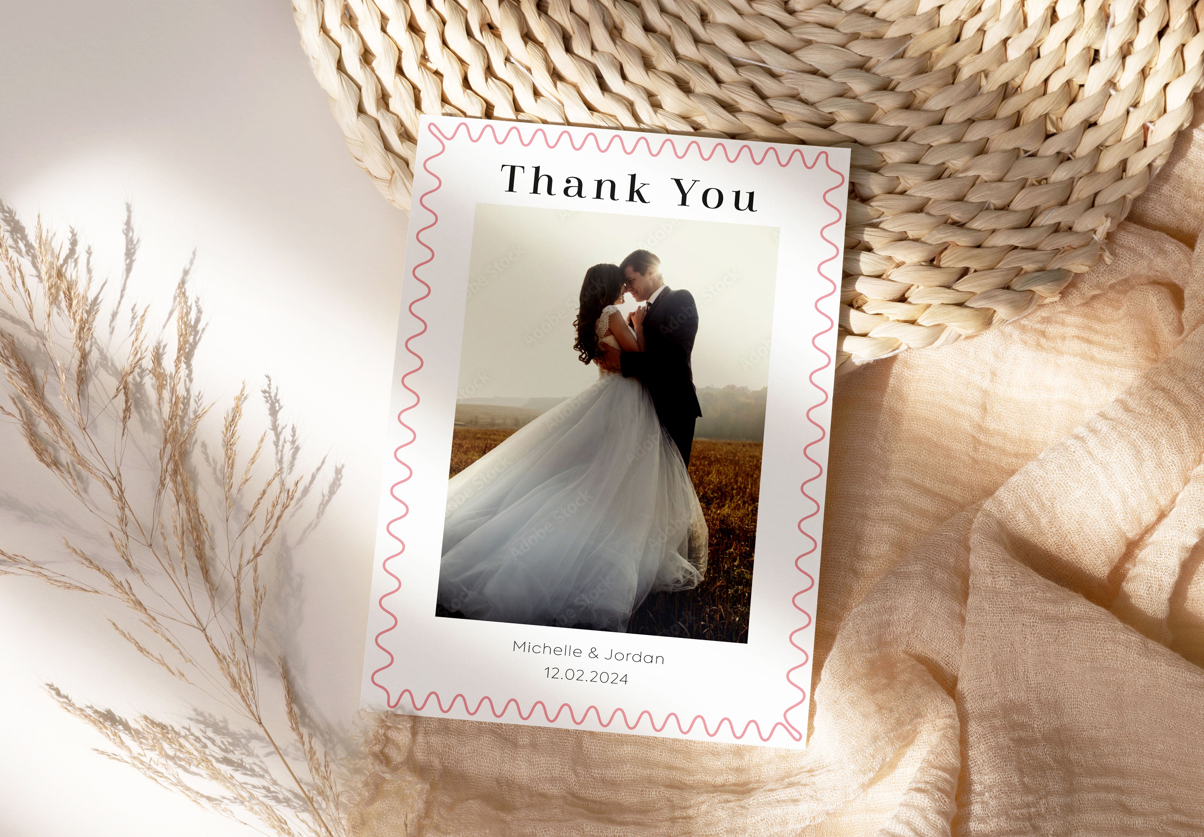Thank you Cards For Wedding