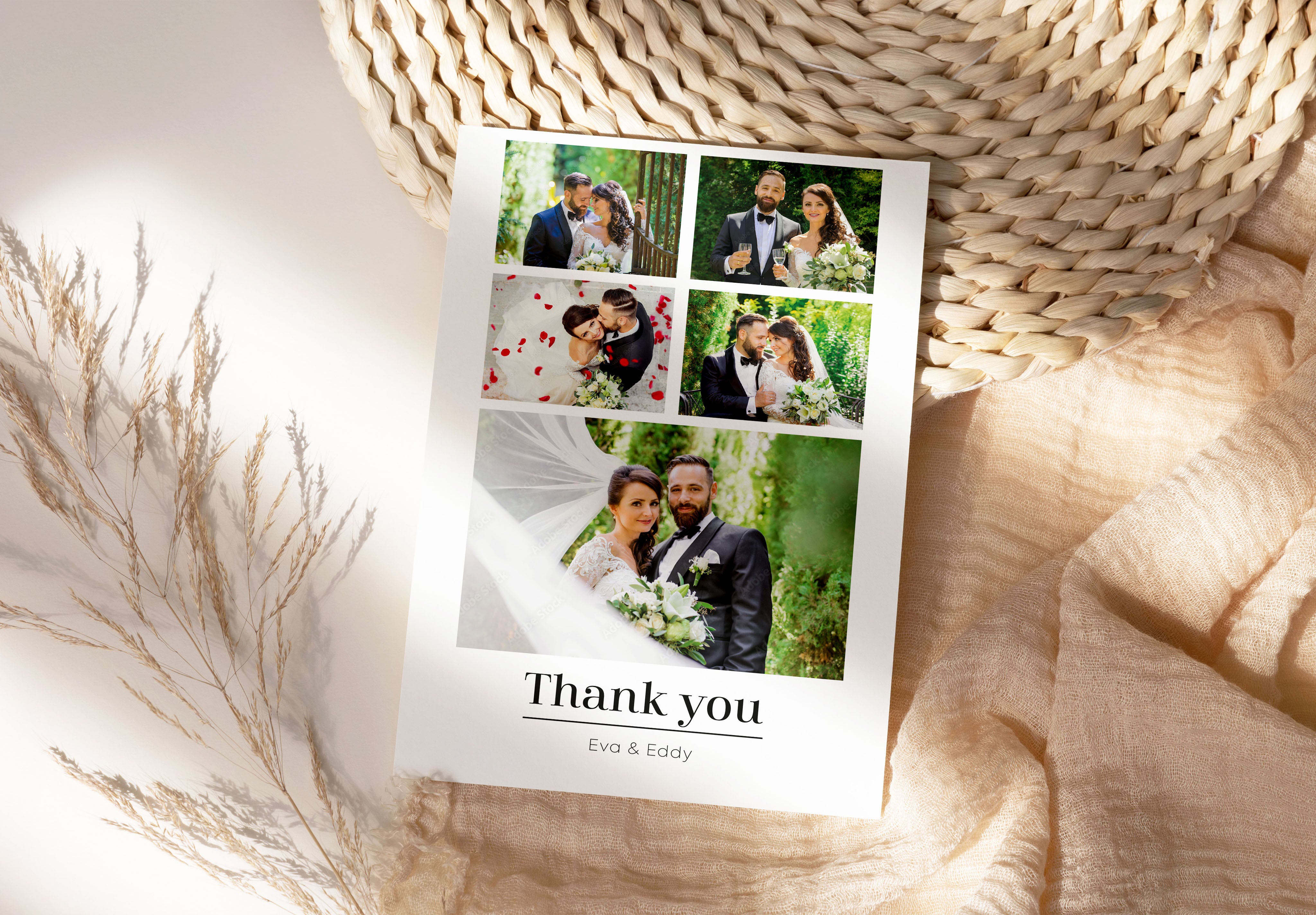 Thank you Cards For Wedding