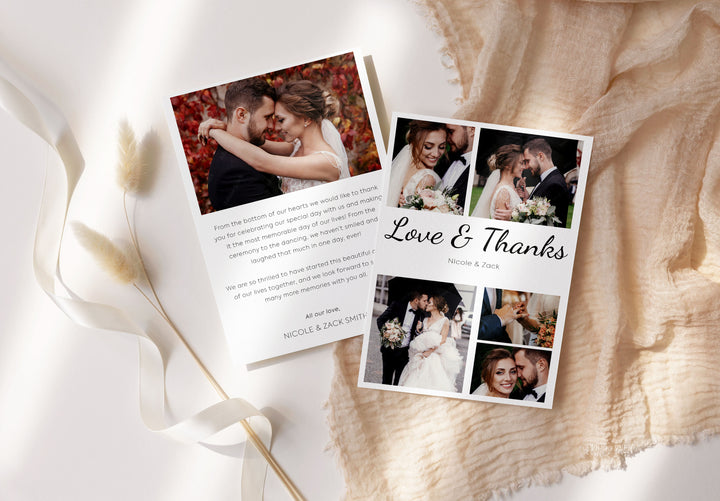 Thank you Cards For Wedding
