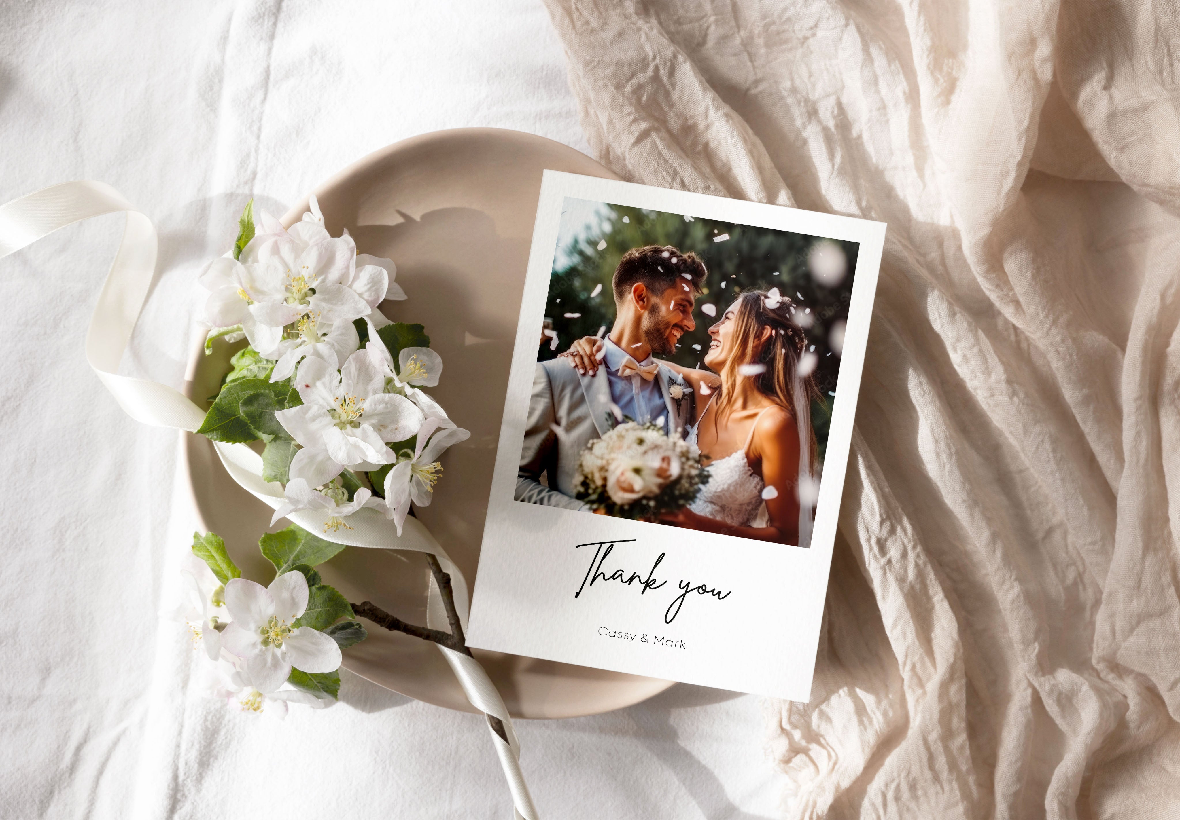Thank you Cards For Wedding