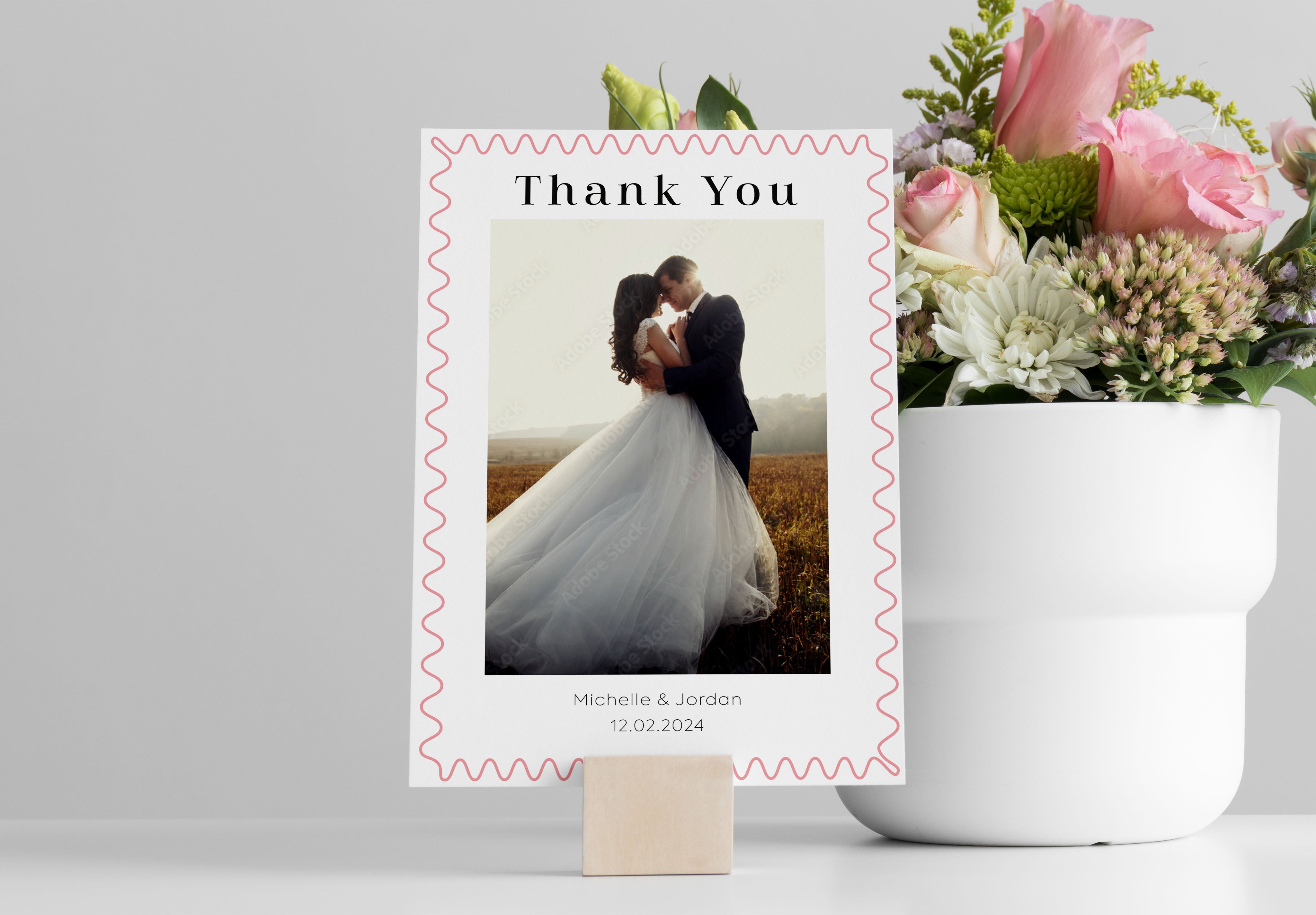Thank you Cards For Wedding