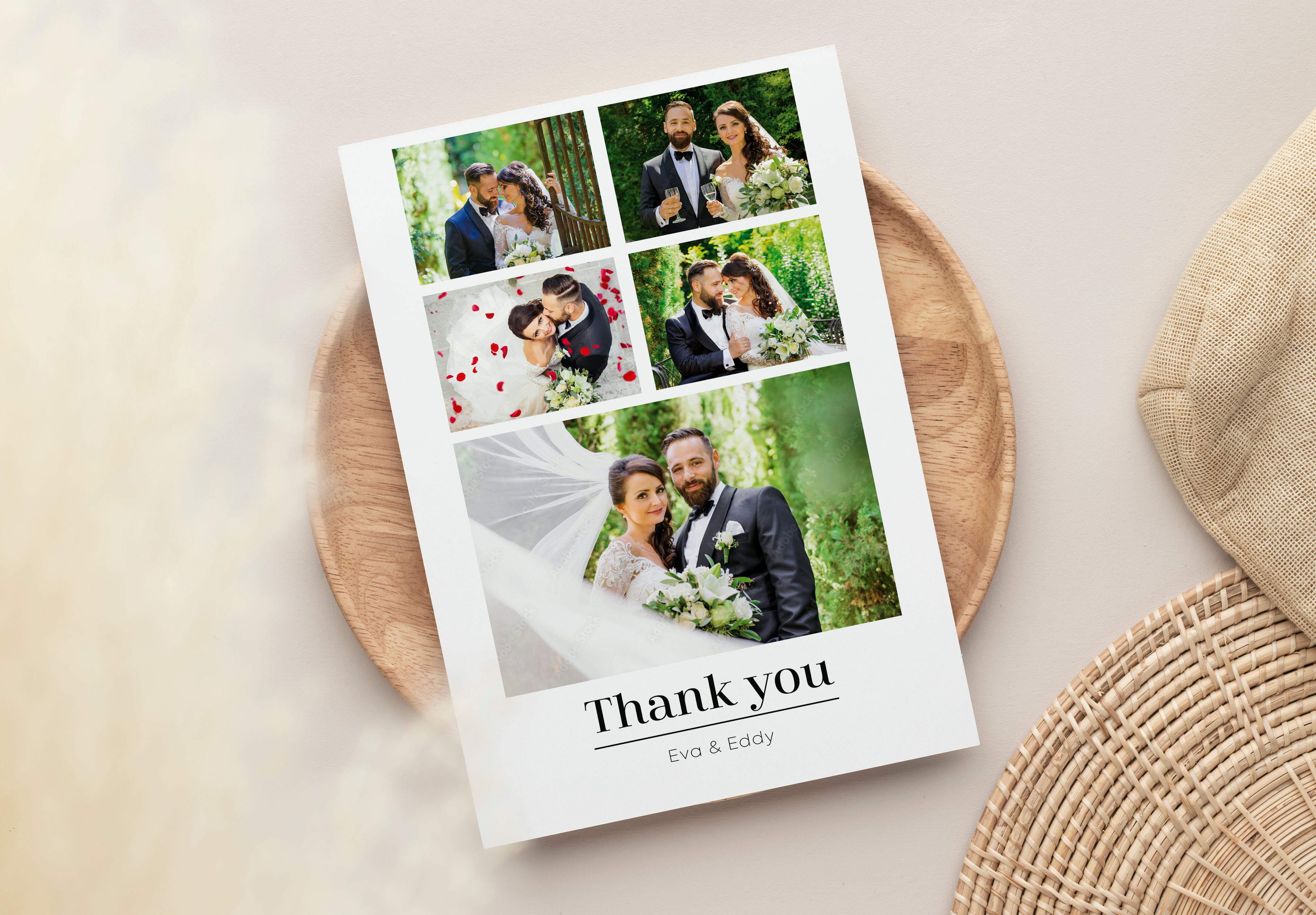 Thank you Cards For Wedding