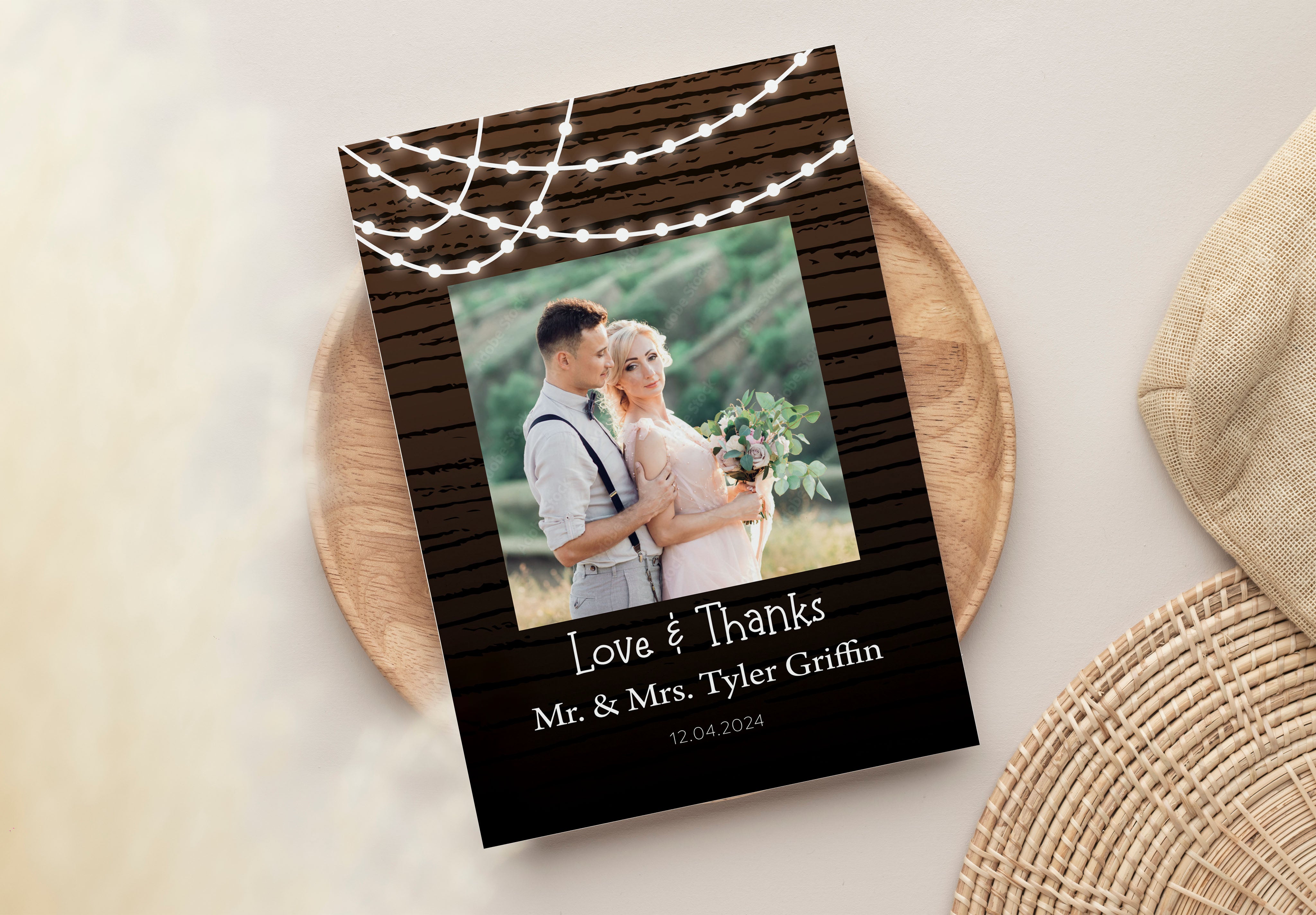 Thank you Cards For Wedding