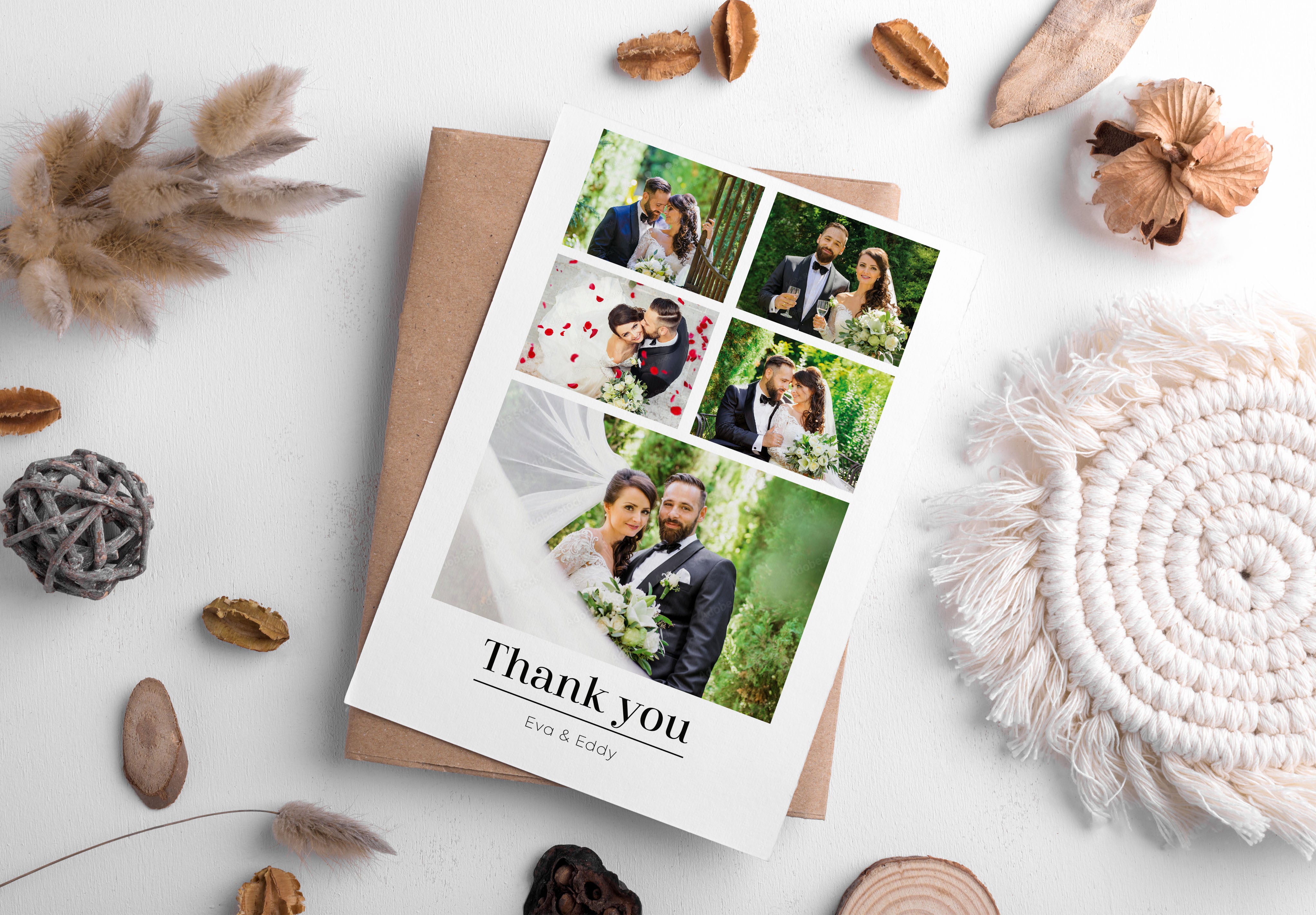 Thank you Cards For Wedding