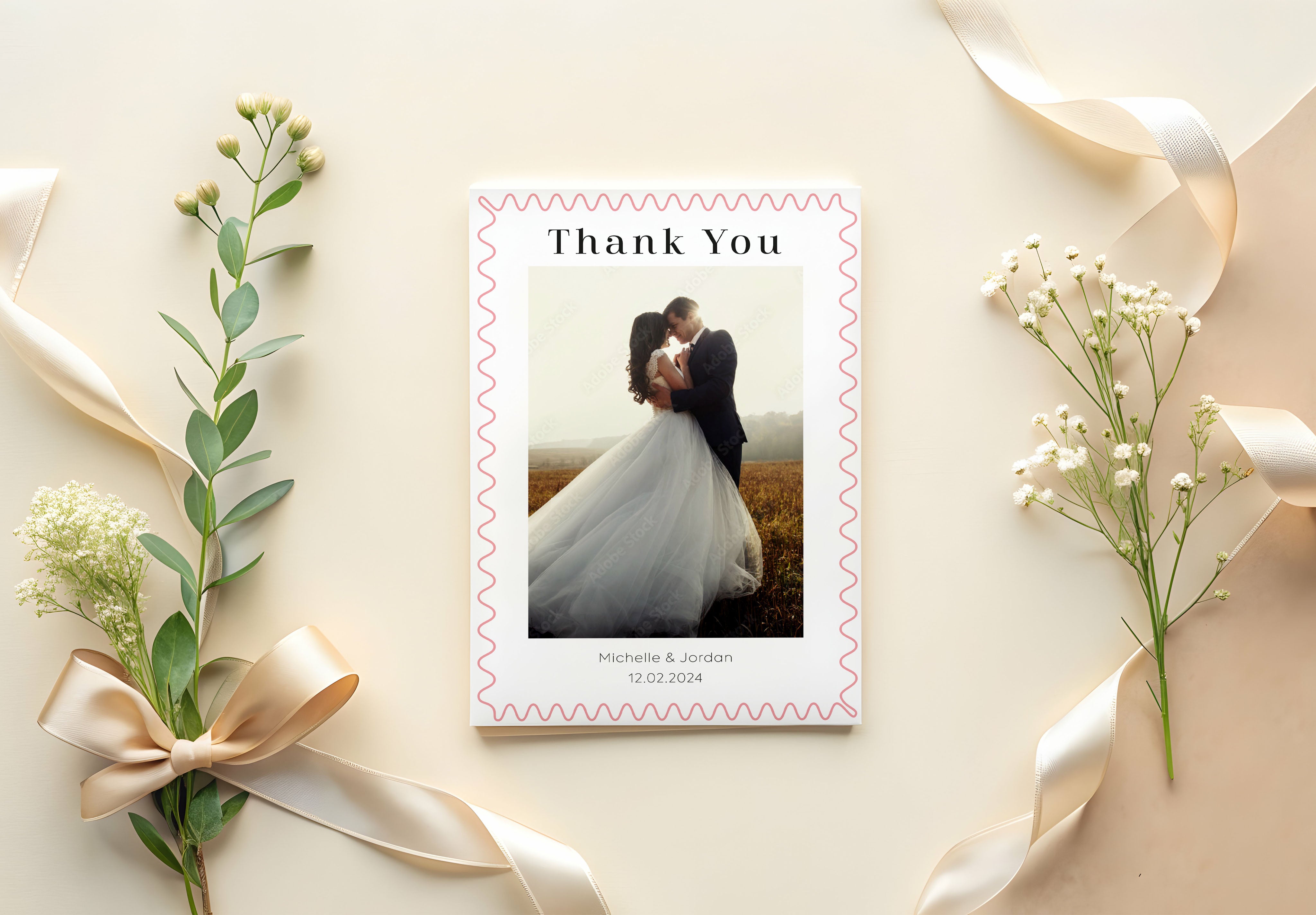Thank you Cards For Wedding