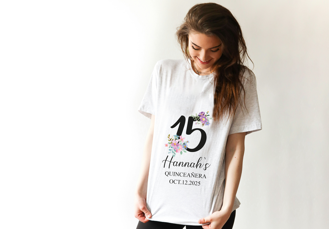 Quinceañera Birthday Shirts | Sweet 15 Tees