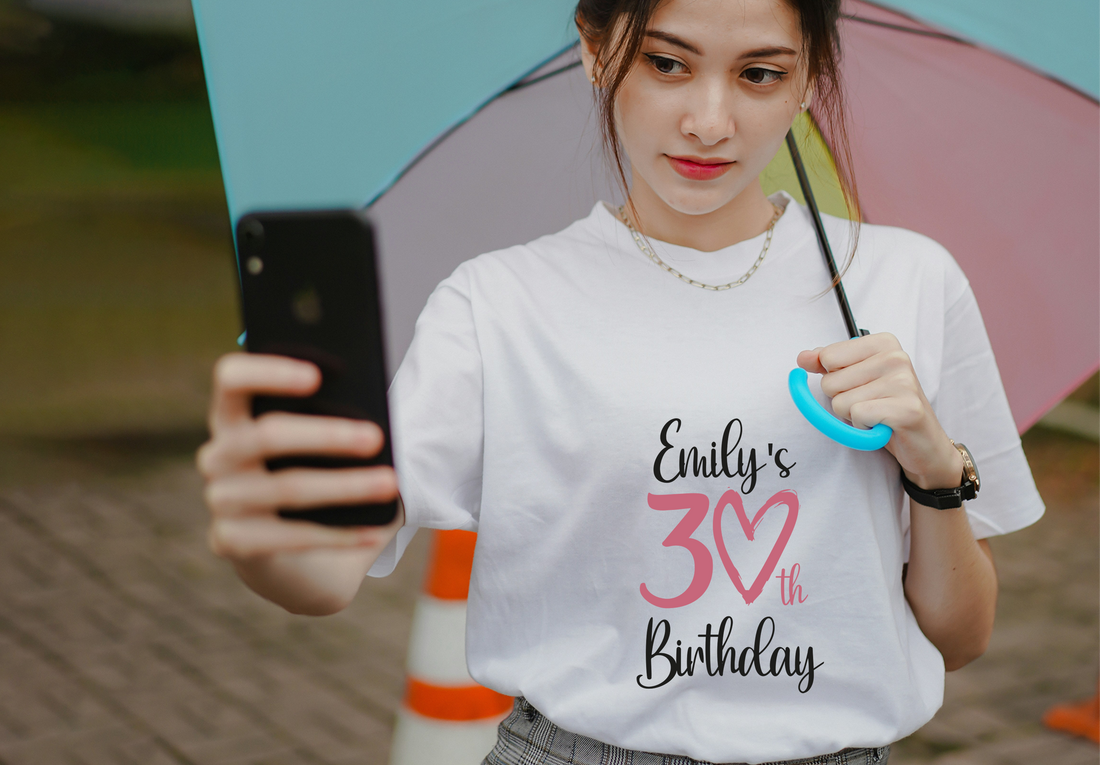 Personalized 30th Birthday T-Shirt | 30th Birthday Gift