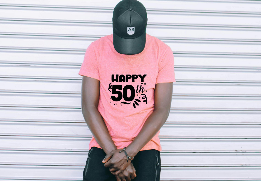 Personalized 50th Birthday Shirt for Men
