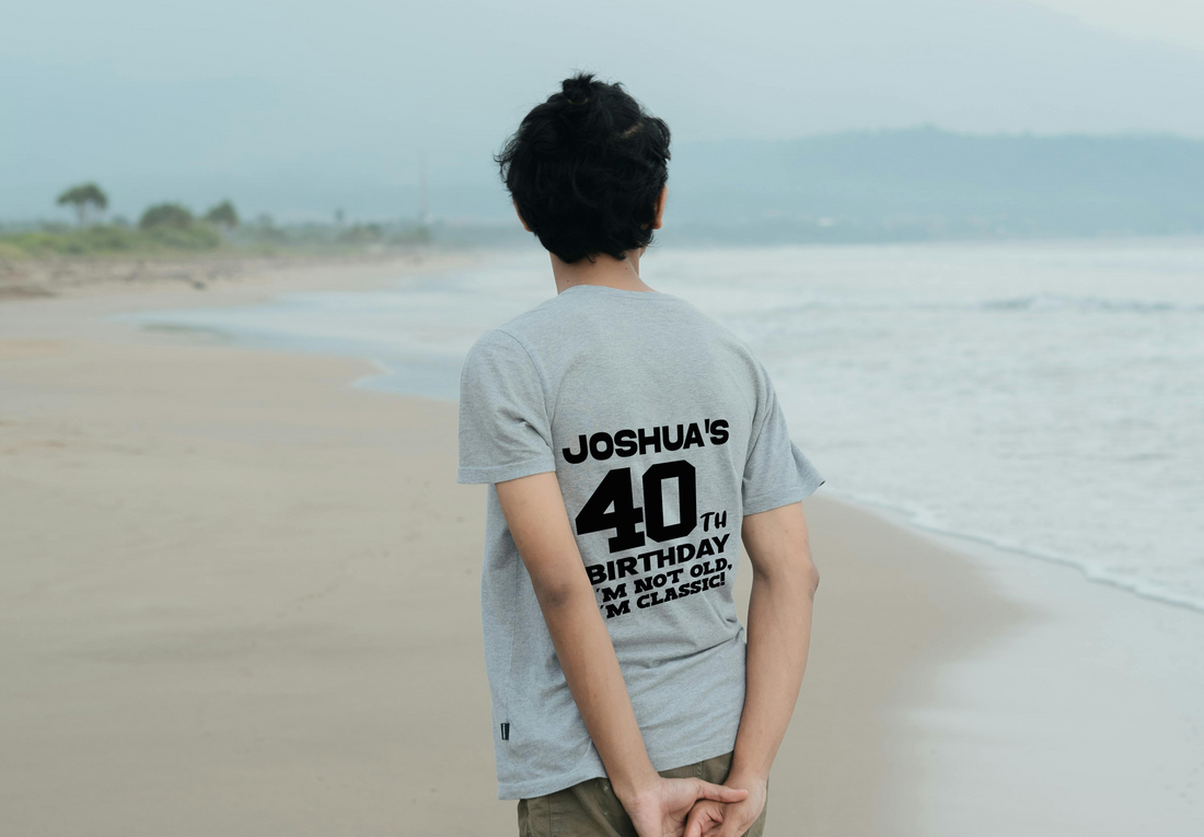 Personalized 40th Birthday Shirt for Men