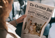 Load image into Gallery viewer, Printed Christmas Newspaper
