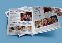 Load image into Gallery viewer, Printed Christmas Newspaper
