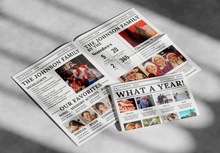 Load image into Gallery viewer, Printed Christmas Newspaper
