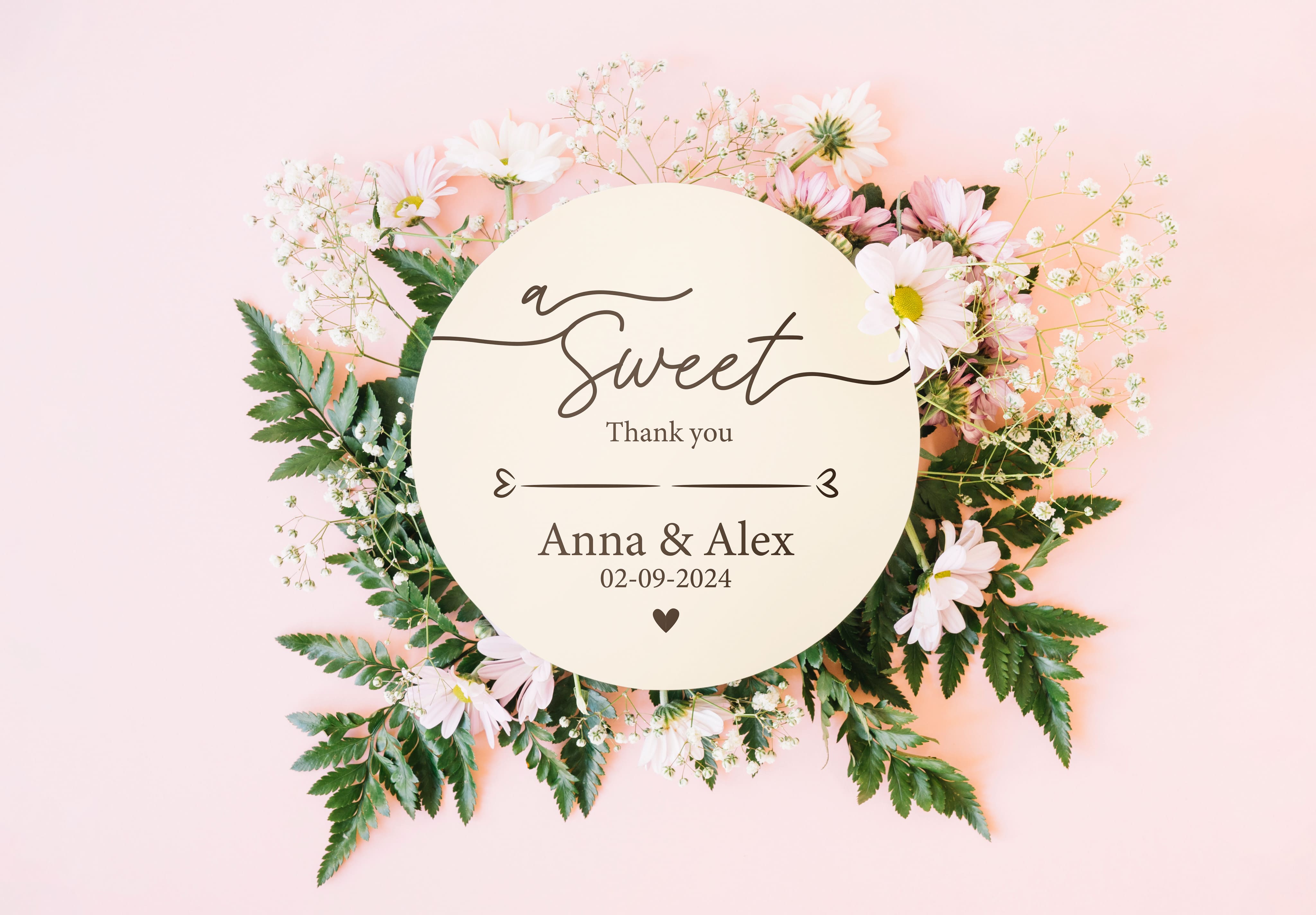 Wedding Stickers | Thank You Stickers