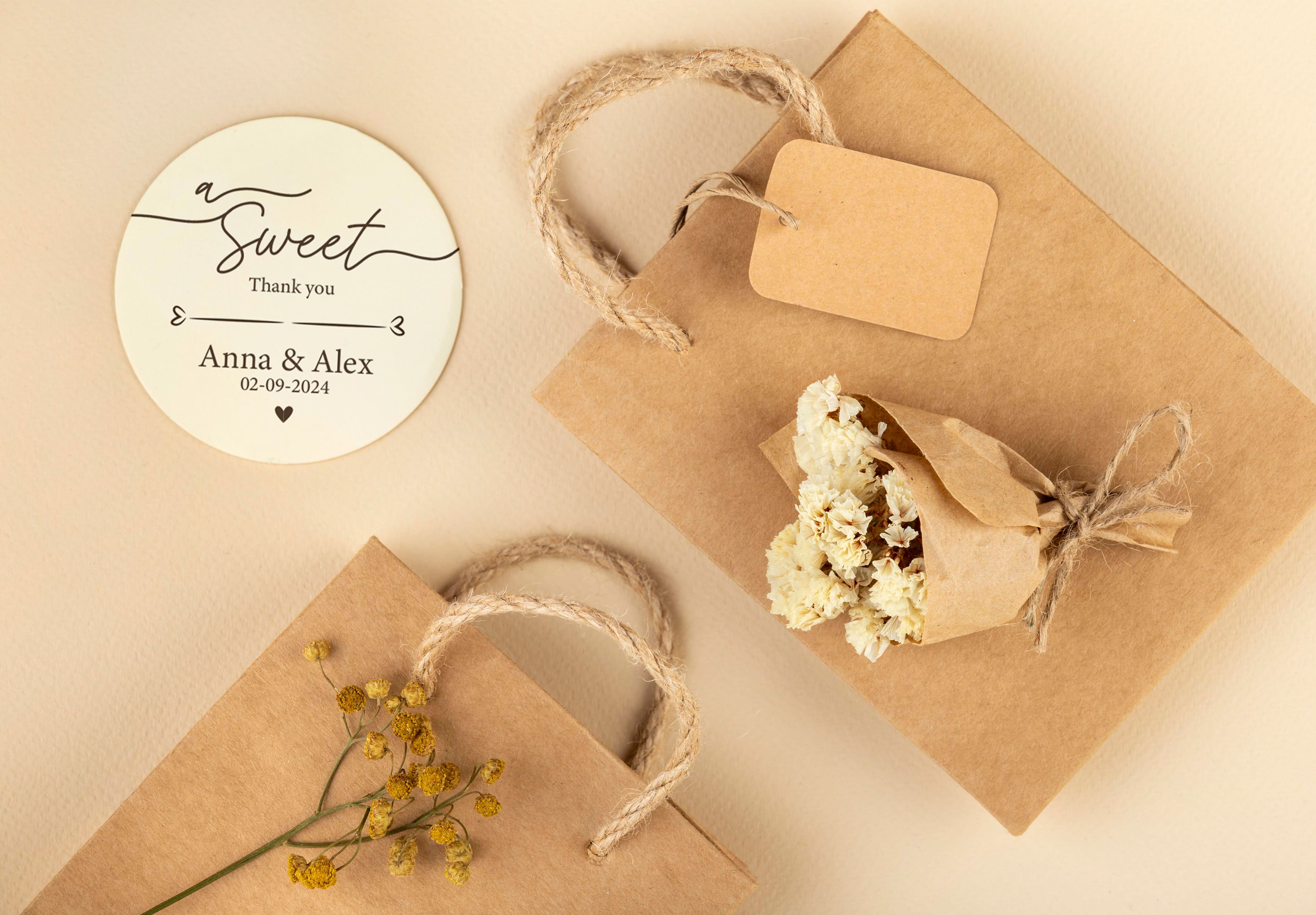 Wedding Stickers | Thank You Stickers