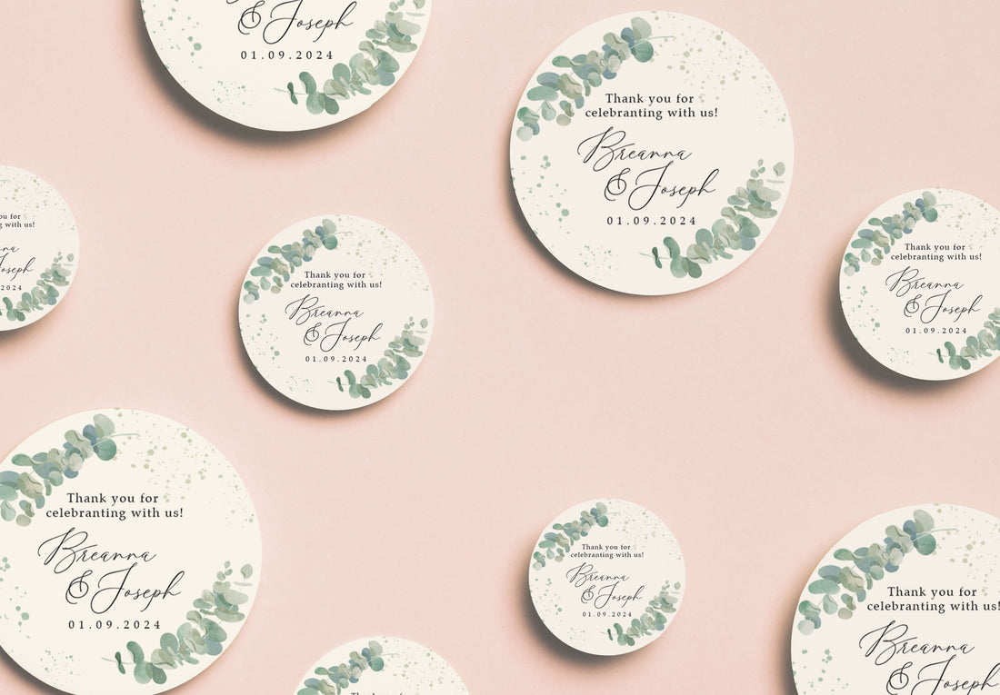 Wedding Stickers | Thank You Stickers