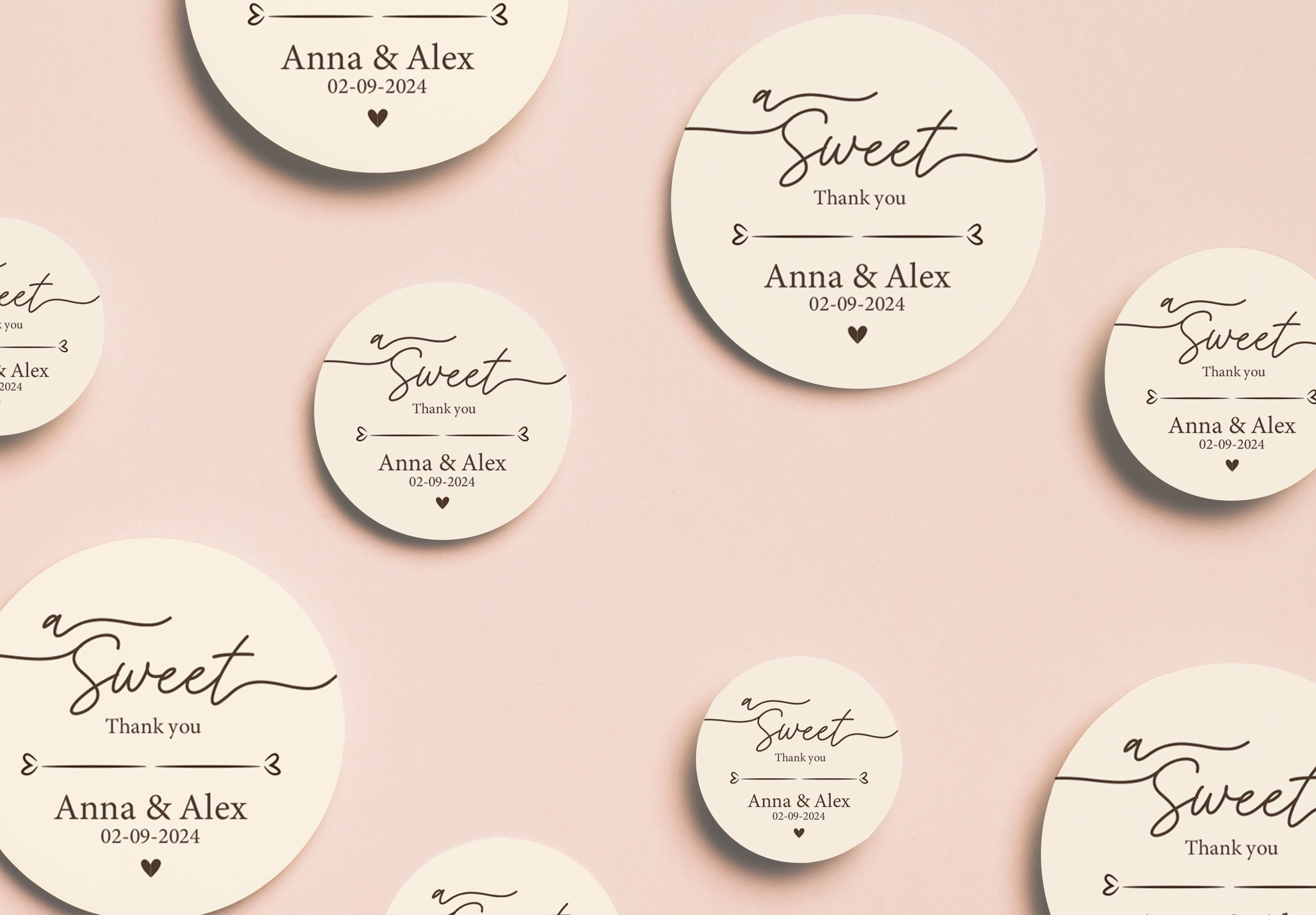 Wedding Stickers | Thank You Stickers