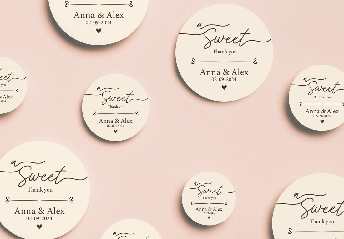 Wedding Stickers | Thank You Stickers
