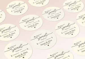 Wedding Stickers | Thank You Wedding Stickers