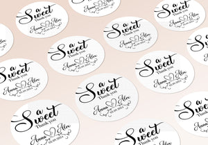 Wedding Stickers | Thank You Wedding Stickers