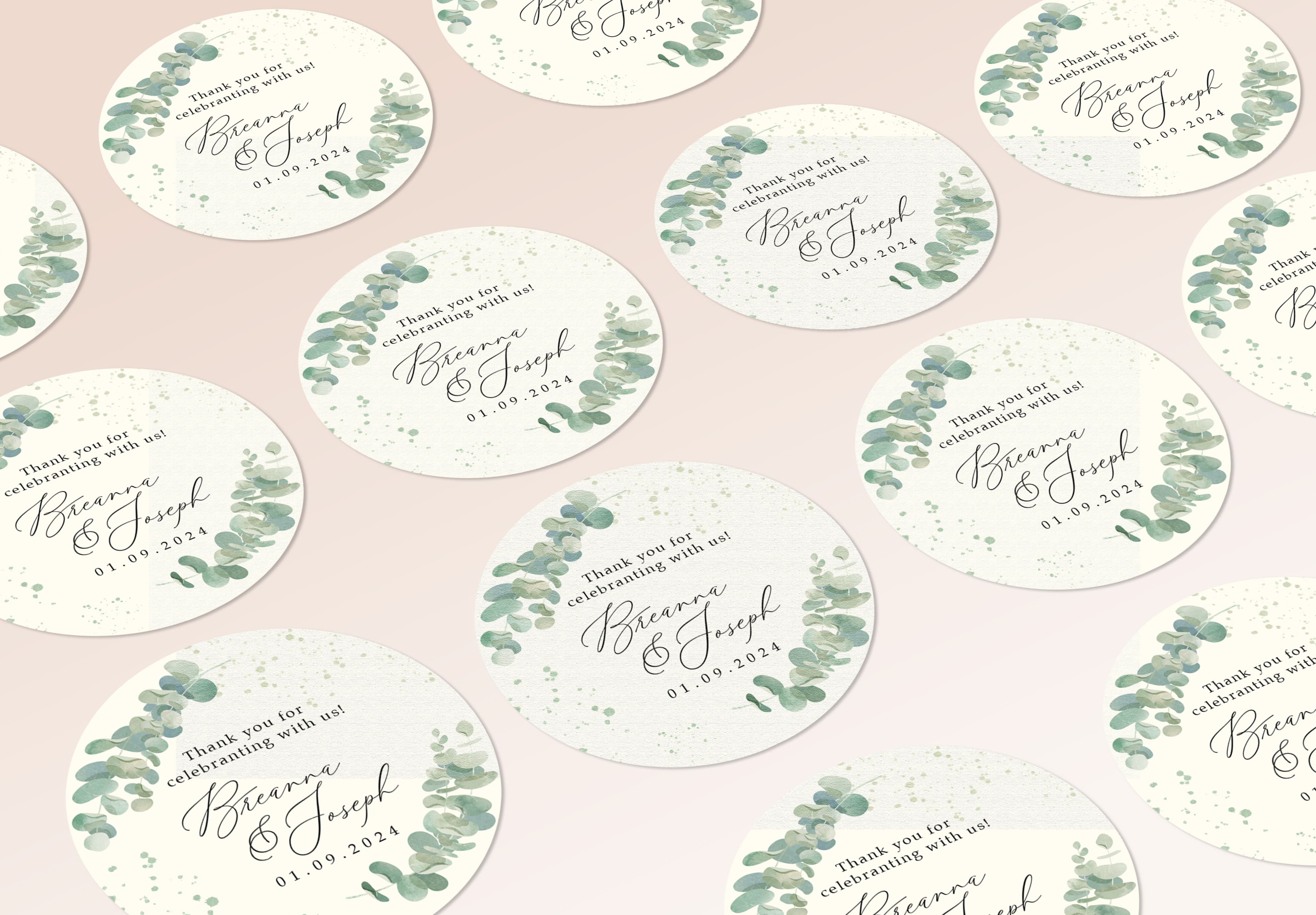 Wedding Stickers | Thank You Stickers