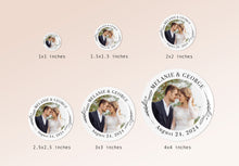 Load image into Gallery viewer, Wedding Stickers | Thank You Wedding Stickers
