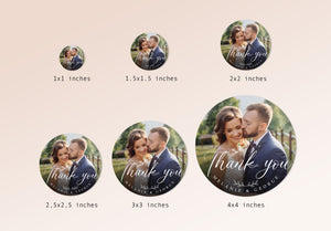 Wedding Stickers | Thank You Wedding Stickers