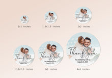 Load image into Gallery viewer, Wedding Stickers | Thank You Wedding Stickers
