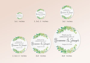 Wedding Stickers | Thank You Wedding Stickers