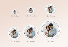 Load image into Gallery viewer, Wedding Stickers | Thank You Wedding Stickers
