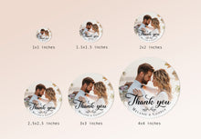 Load image into Gallery viewer, Wedding Stickers | Thank You Wedding Stickers
