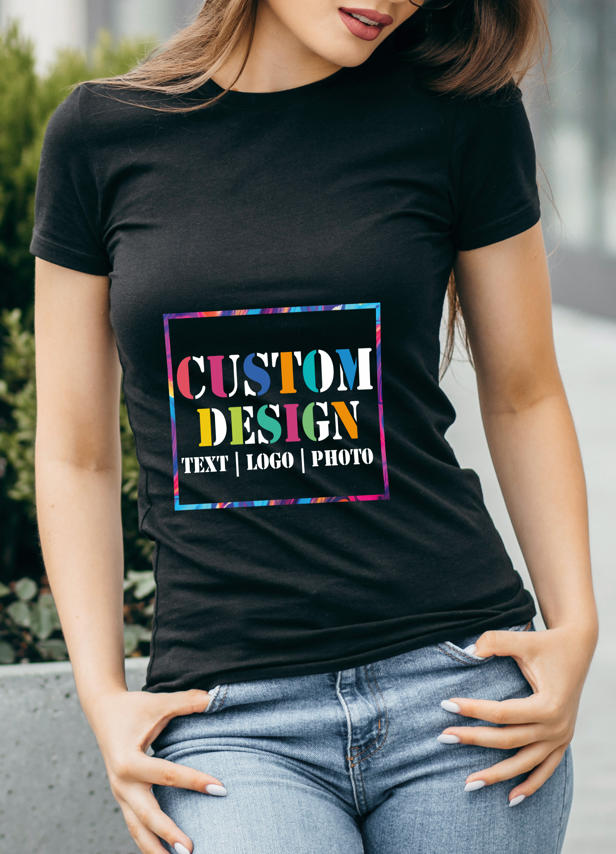 Custom Print T-Shirt | Personalized T-shirt | Custom Shirt