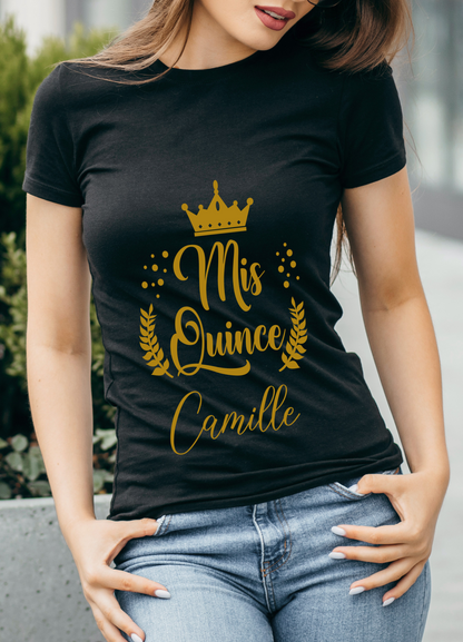 15th Birthday Tees | Quinceañera Birthday Shirts