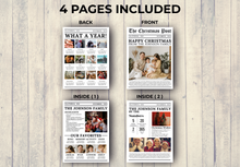 Load image into Gallery viewer, Printed Christmas Newspaper
