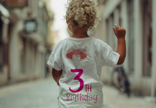 Load image into Gallery viewer, 3rd Birthday Toddler Shirt
