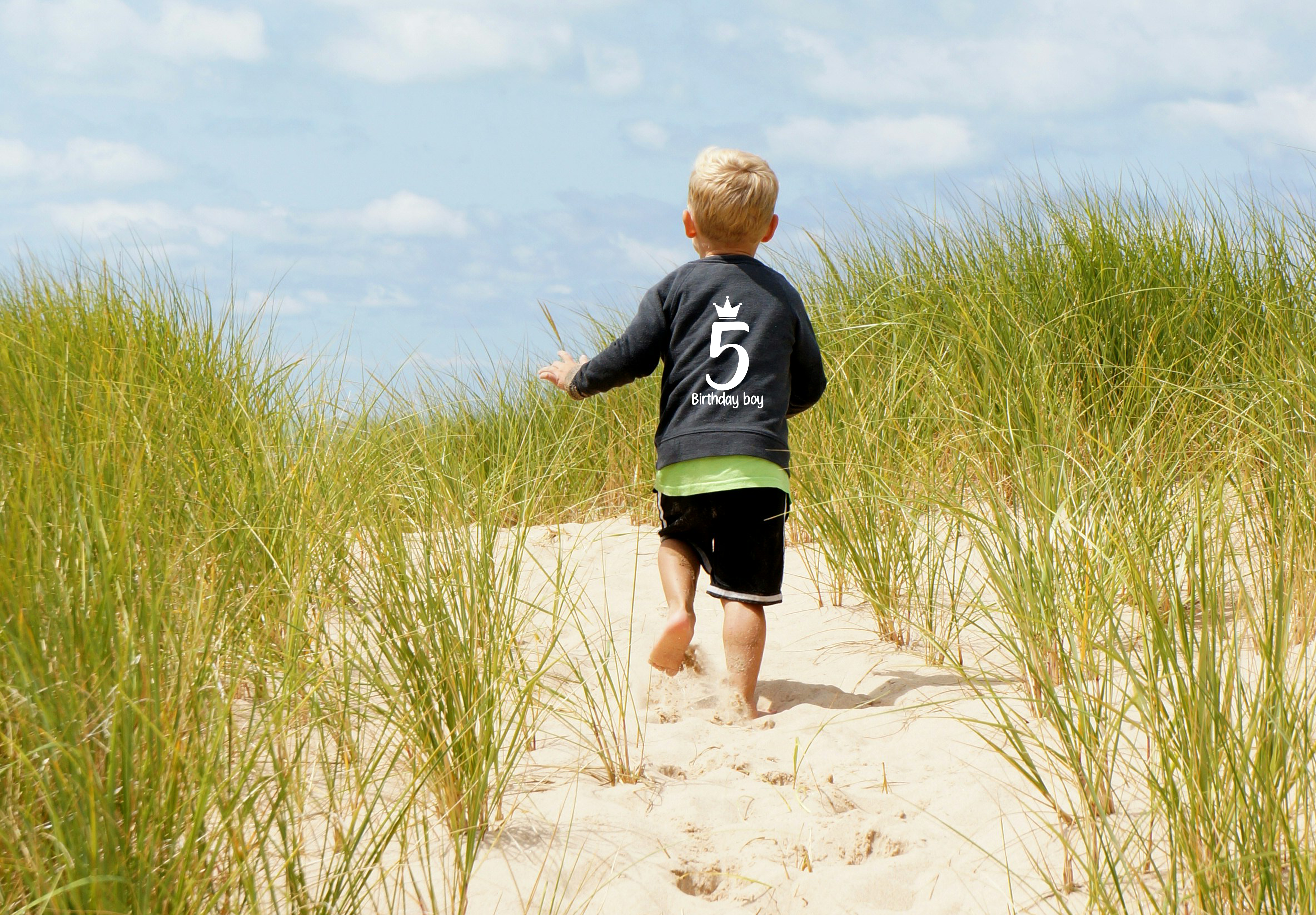 Personalized 5th Birthday Shirt for Toddlers