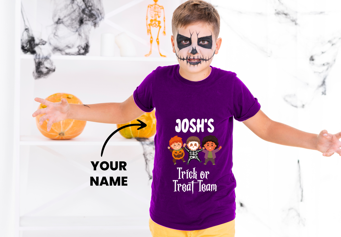 Kids Halloween T-Shirt | Personalized Halloween Shirt