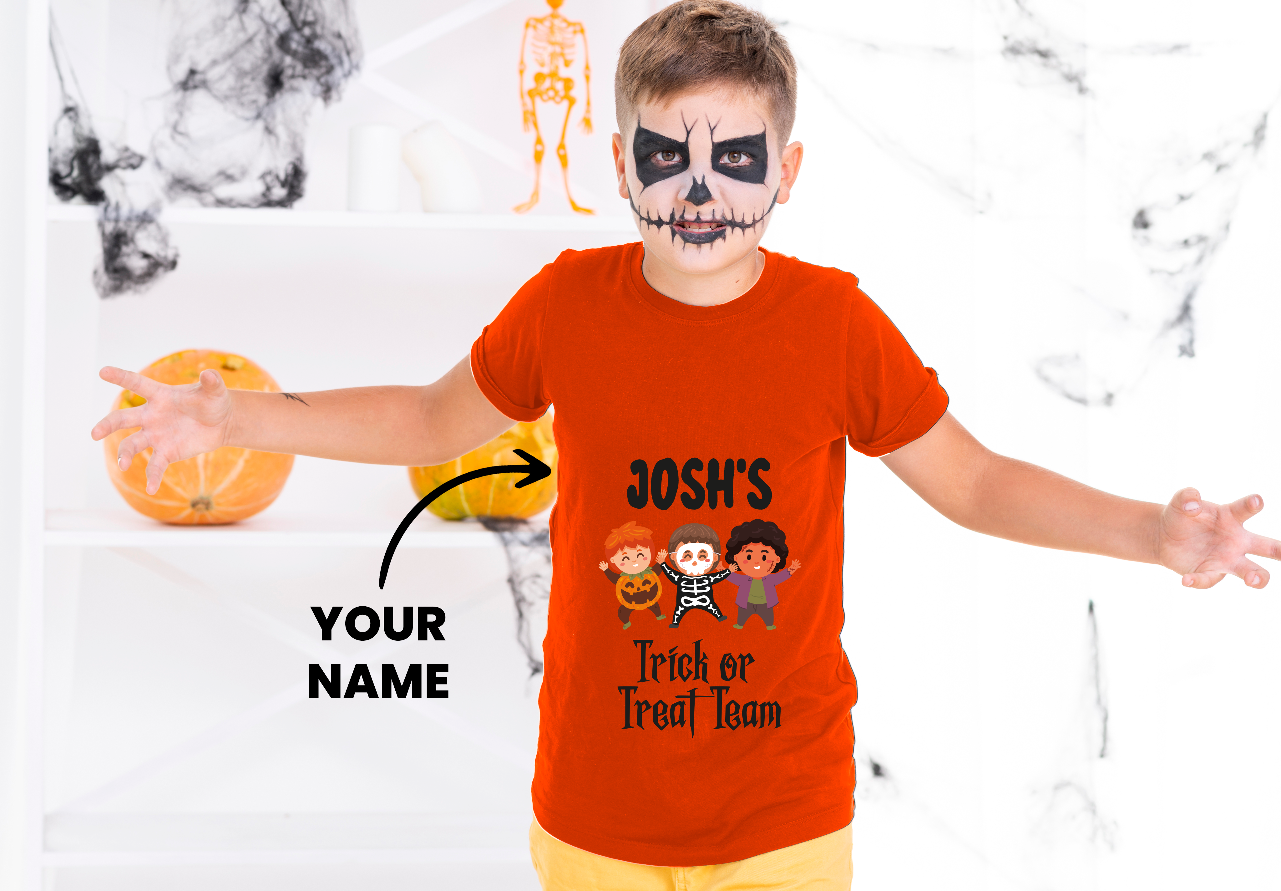 Kids Halloween T-Shirt | Personalized Halloween Shirt