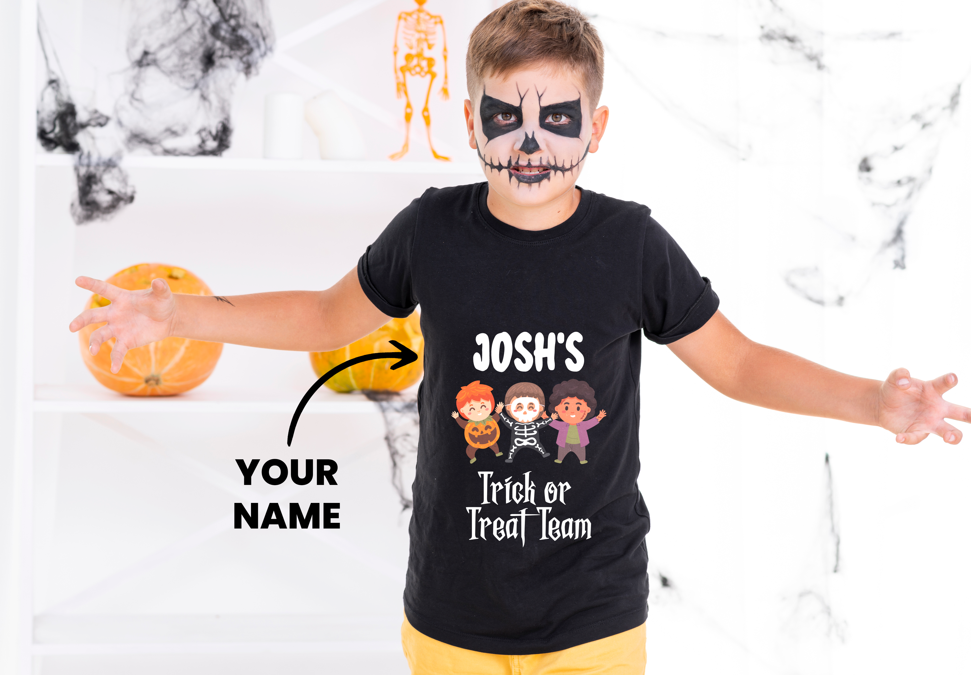 Kids Halloween T-Shirt | Personalized Halloween Shirt