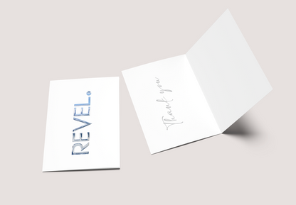 REVEL Thank you Cards