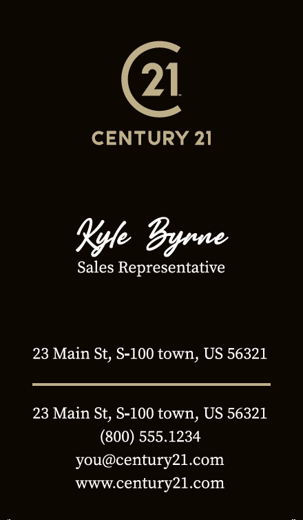 Century 21  | Business Card | Premium